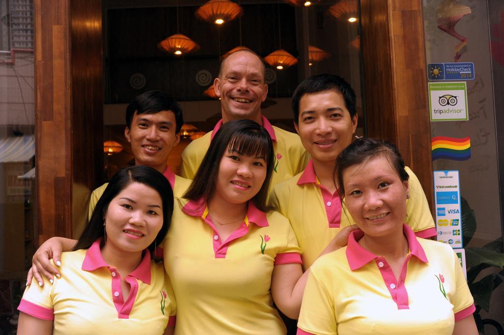 Pink Tulip Hotel Ho-Chi-Minh-Stadt Exterior foto